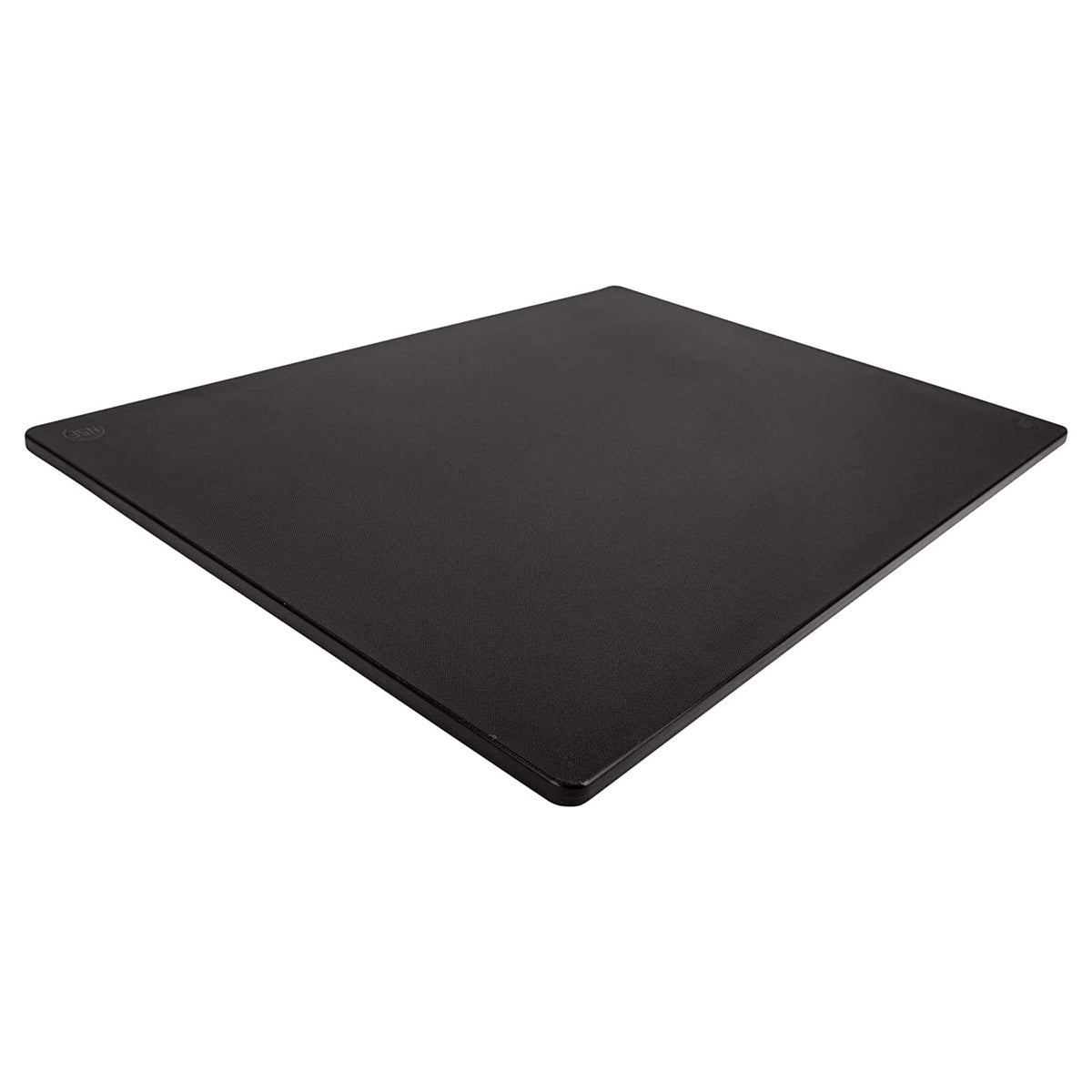 Thirteen Chefs 24 x 18 Inch Dishwasher Safe HDPE Plastic Cutting Board, Black - VMInnovations