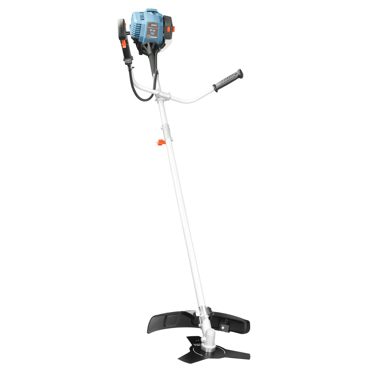 SENIX GTBCU4QL-M 4QL 31cc 4 Cycle Gas Powered Brush Cutter and Grass Trimmer