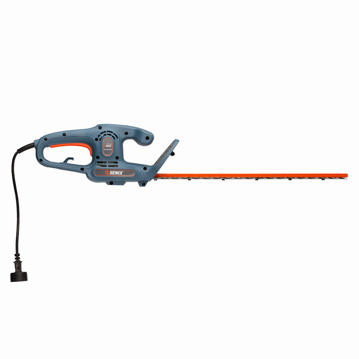 SENIX HTE3.8-L 21" 3.8 Amp Corded Electric Hedge Trimmer with Blade Cover, Blue - VMInnovations
