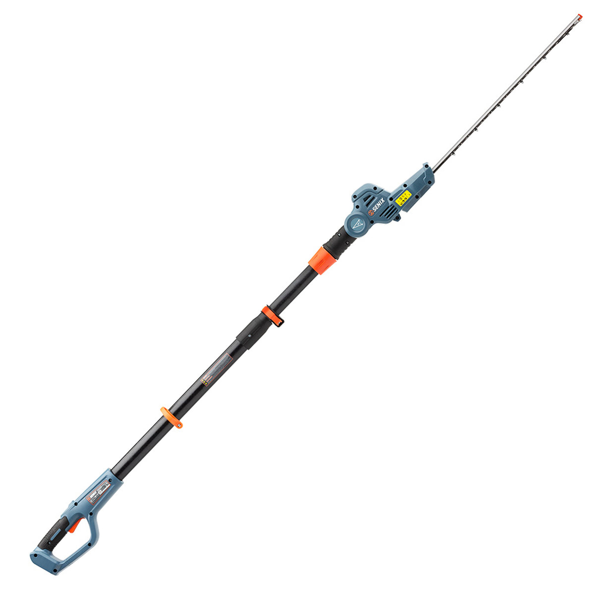 SENIX HTPX2-M-0 18" 20V Max Cordless Pole Outdoor Hedge Trimmer, Tool Only, Blue