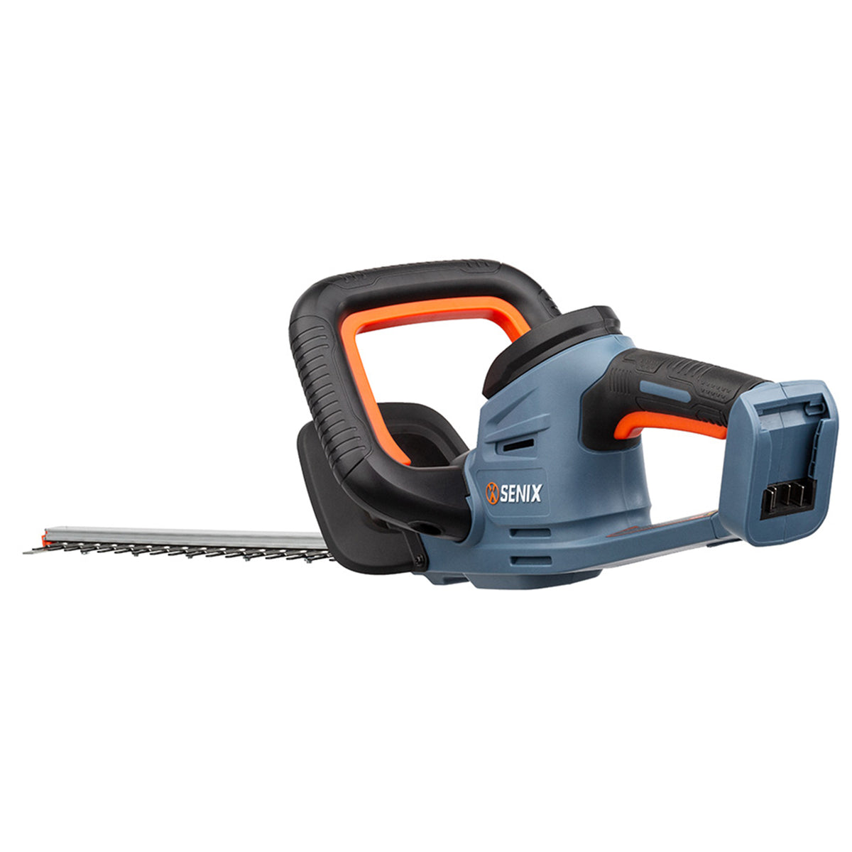 SENIX HTX2-M-0 18" 20 Volt Max Cordless Brushless Hedge Trimmer, Tool Only, Blue