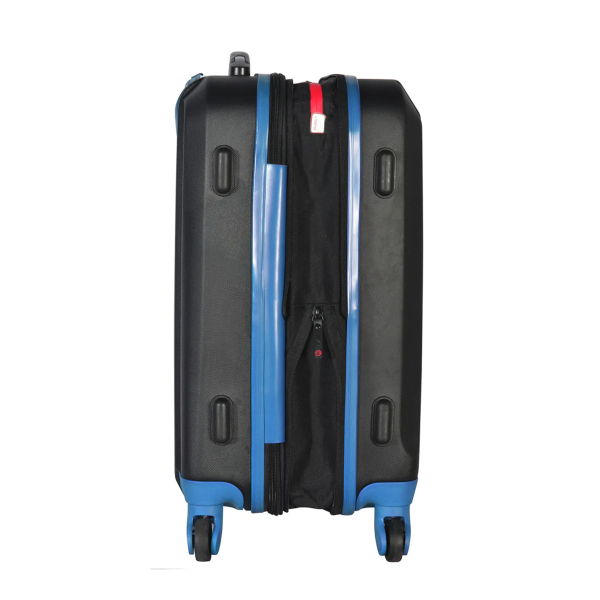 Olympia Apache II 21" Expandable Carry On 4 Wheel Spinner, Blue (Open Box)