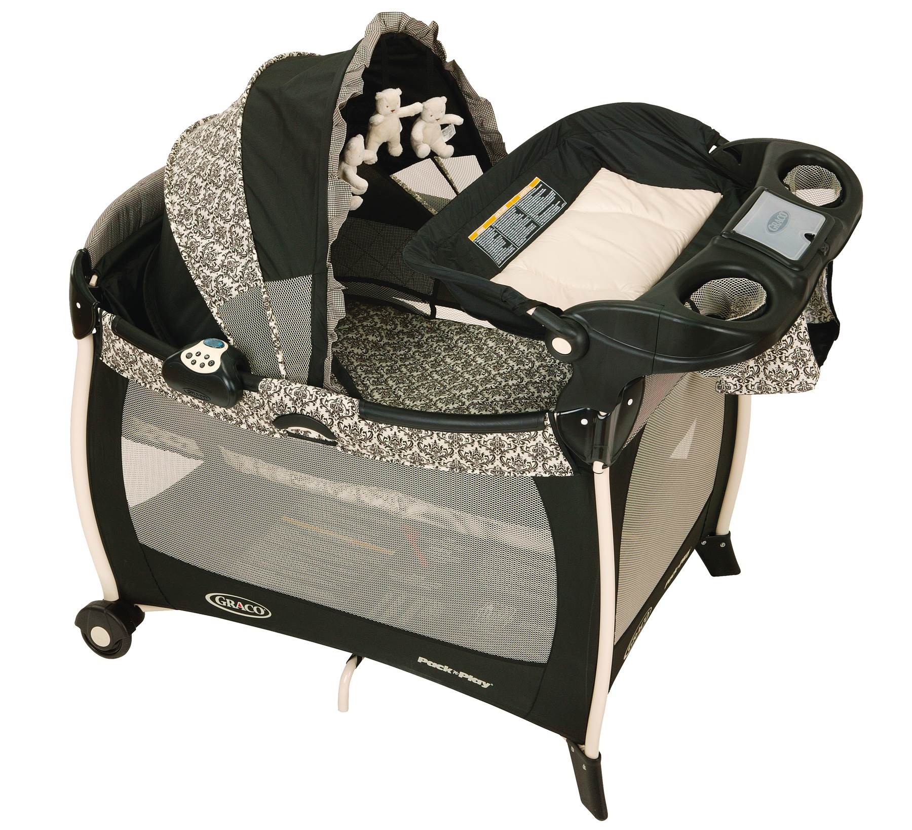 Graco Silhouette Pack 'n Play with Canopy & Changer - Rittenhouse