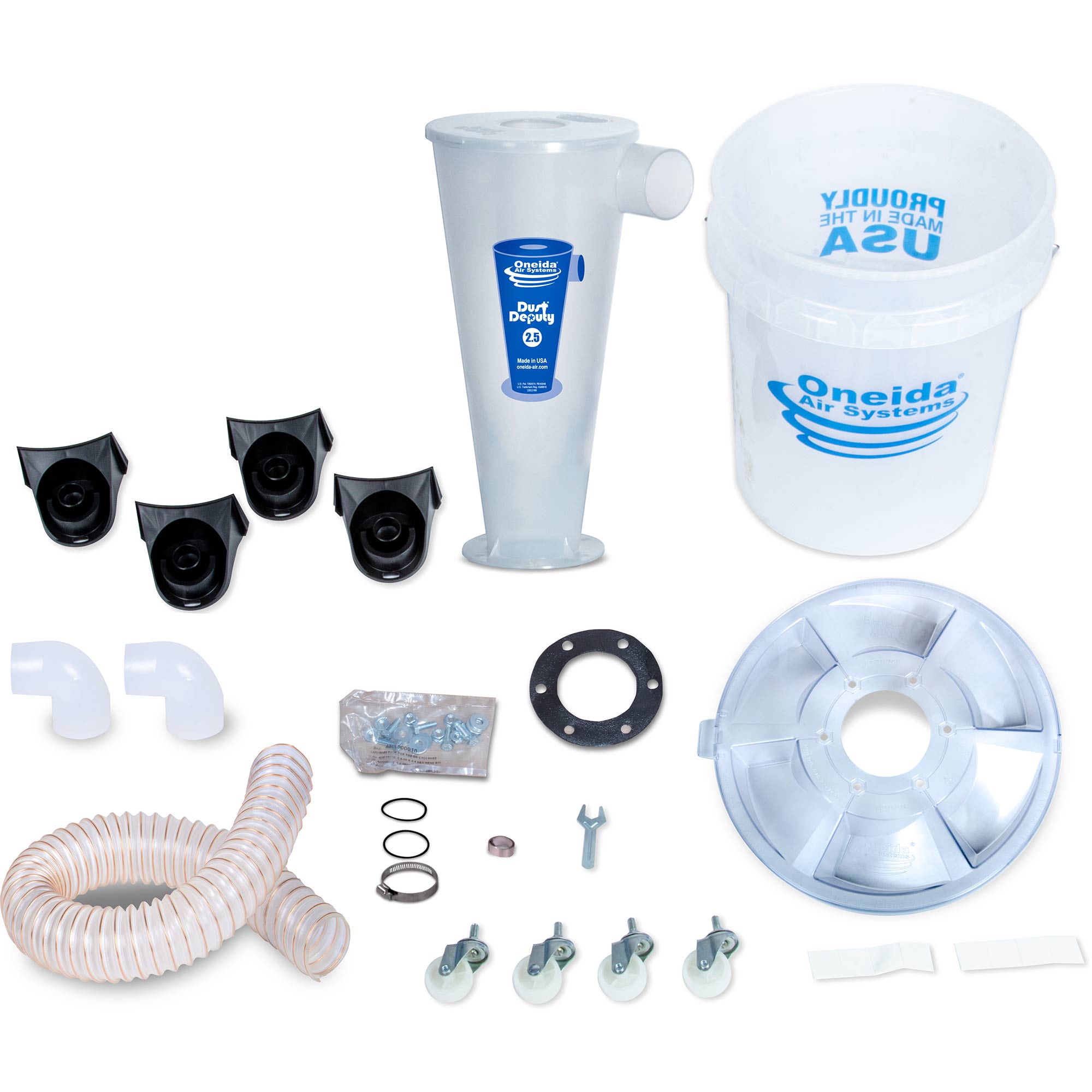 Oneida Air Dust Deputy 2.5 Deluxe Cyclone Separator Kit for Shop Vac (Used) - VMInnovations