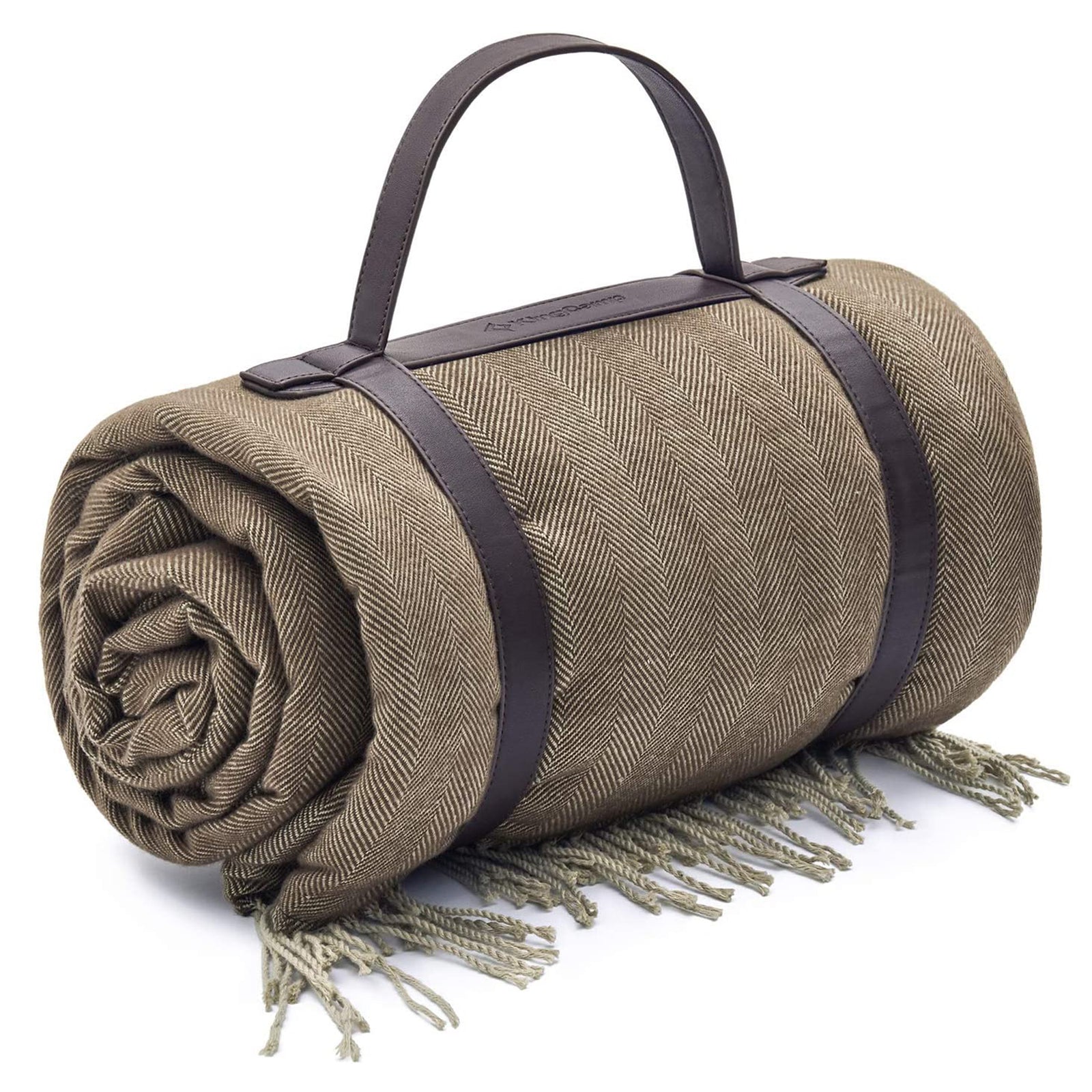 KingCamp Portable Outdoor Waterproof Picnic Beach Blanket, 210D Oxford, Brown - VMInnovations