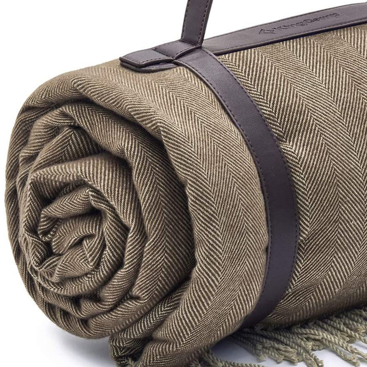 KingCamp Portable Outdoor Waterproof Picnic Beach Blanket, 210D Oxford, Brown - VMInnovations