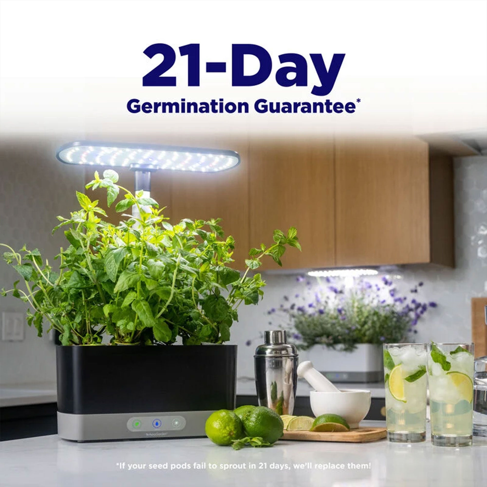Harvest XL Bundle Hydroponic Herb Garden Growing Kit, 18 Seed Pods (Used) - VMInnovations