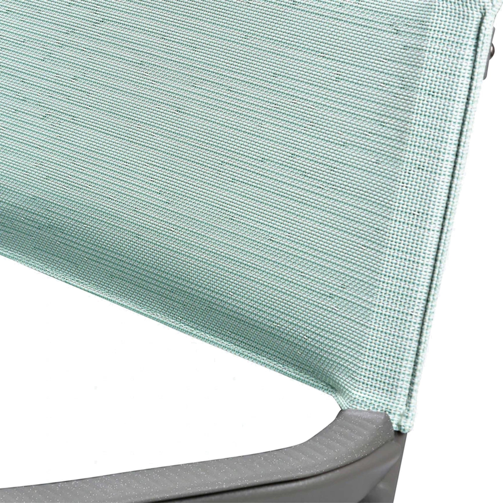 Lafuma Batyline Duo ORON Outdoor Armchair, Titanium/Mistral Blue (Set of 2)