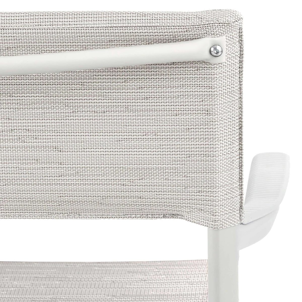 Lafuma Batyline Duo Durable Dining Armchair, Sand/Pebble (Set of 2) (Open Box)