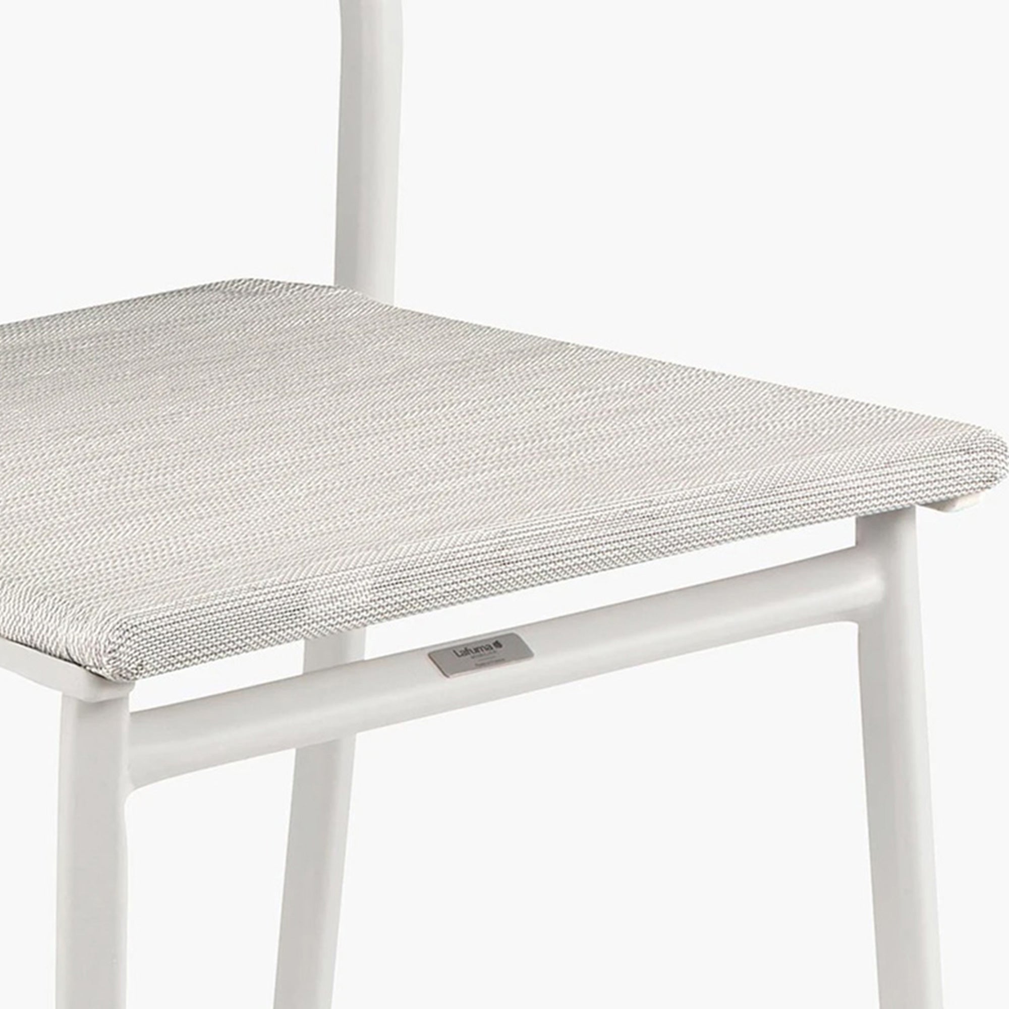 Lafuma Duo ORON Durable Outdoor Dining Armchair, Sand/Pebble (Set of 2) (Used) - VMInnovations