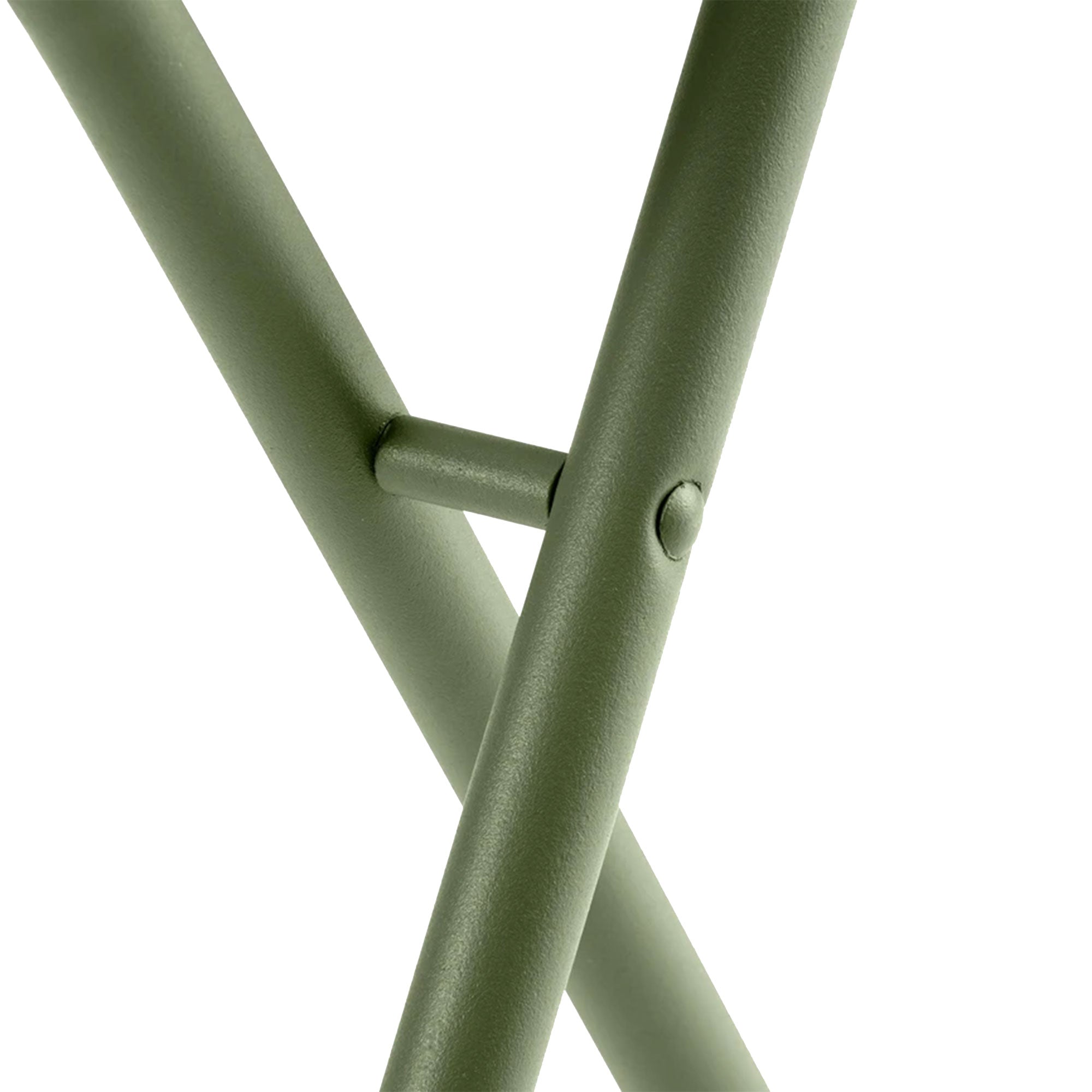 Lafuma Balcony II Steel Folding Patio Chair, Moss Green, Set of 2 (Open Box)
