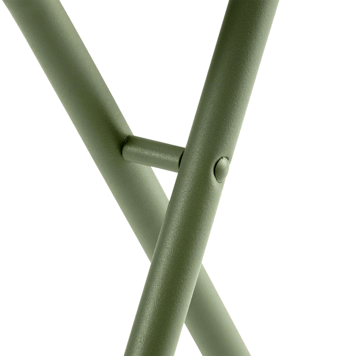 Lafuma Balcony II Steel Folding Patio Chair, Moss Green, Set of 2 (Open Box)