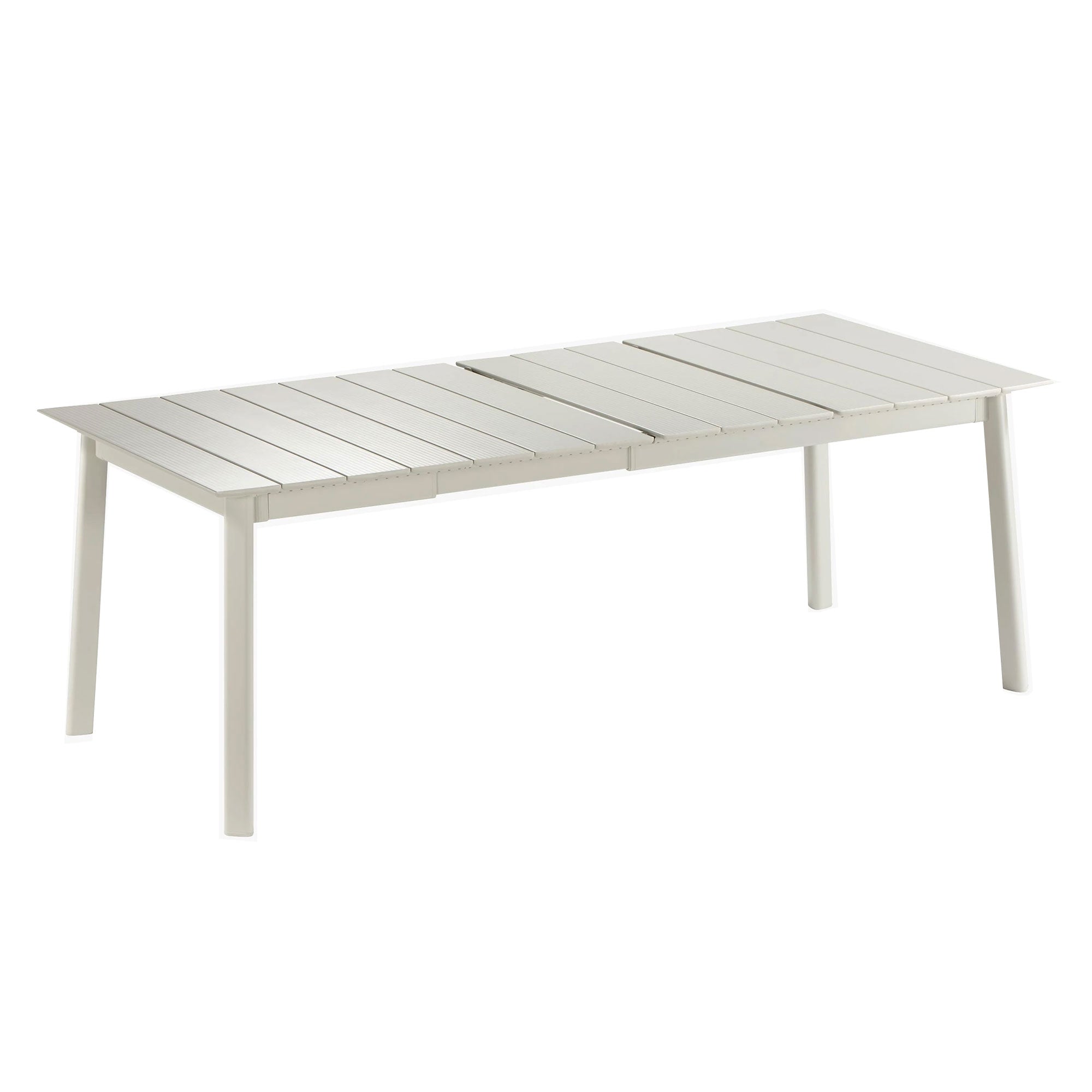 Lafuma ORON Extendable 6 to 8 Person Outdoor Aluminum Garden Dining Table, Sand - VMInnovations