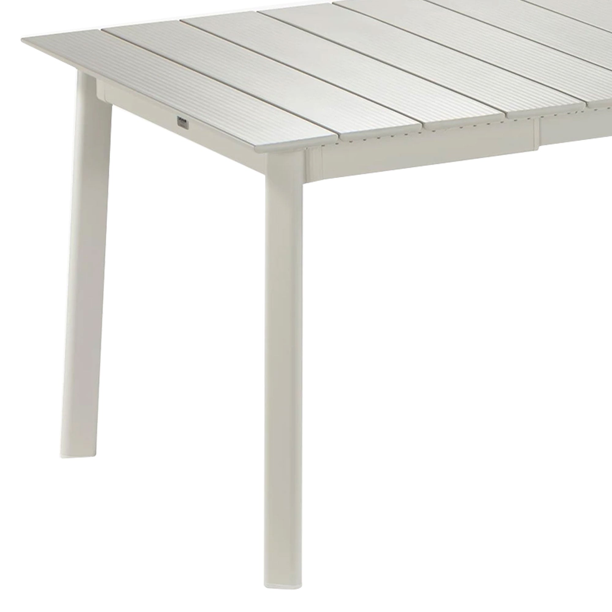 Lafuma ORON Extendable 10 Person Outdoor Aluminum Garden Dining Table, Sand