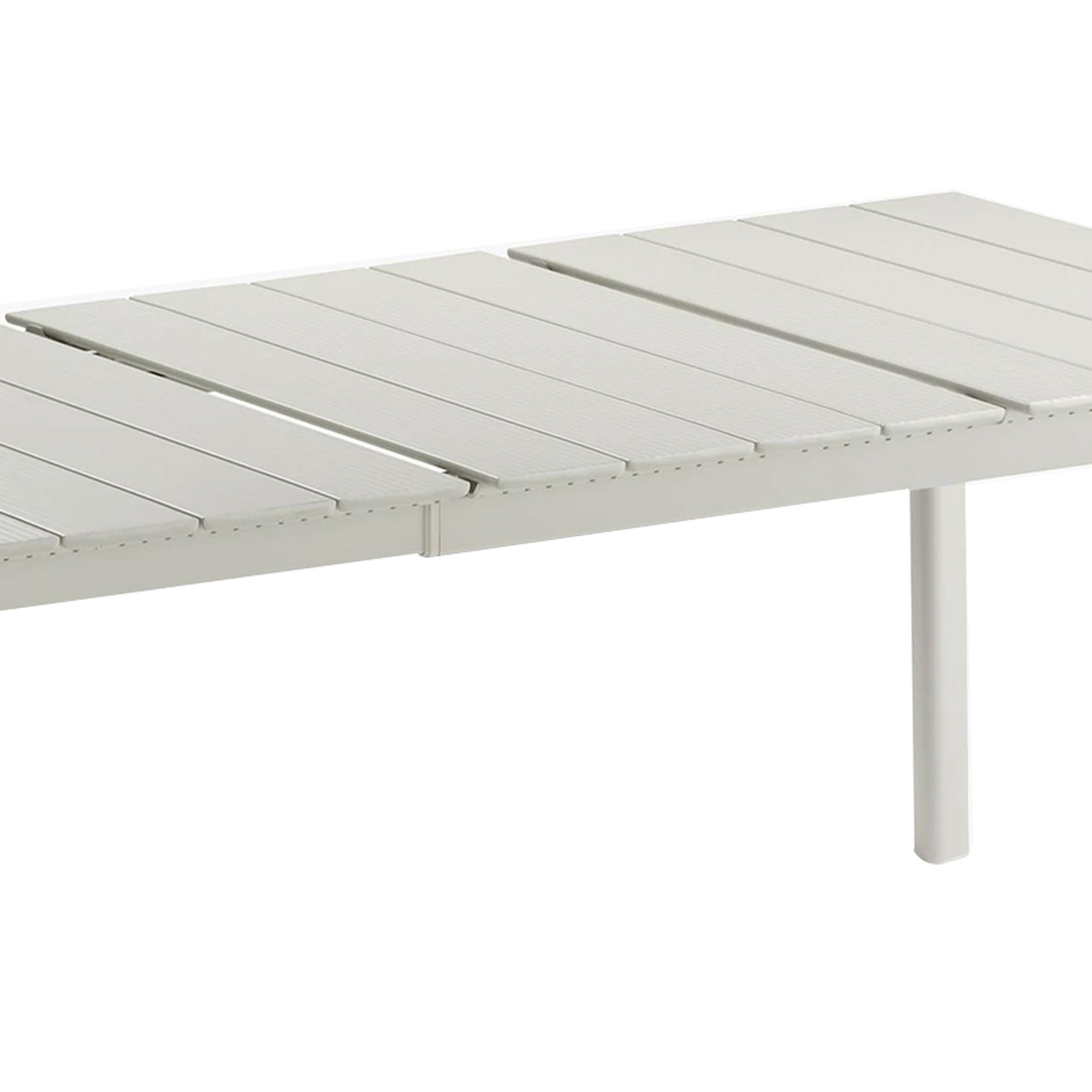 Lafuma ORON Extendable 10 Person Outdoor Aluminum Garden Dining Table, Sand