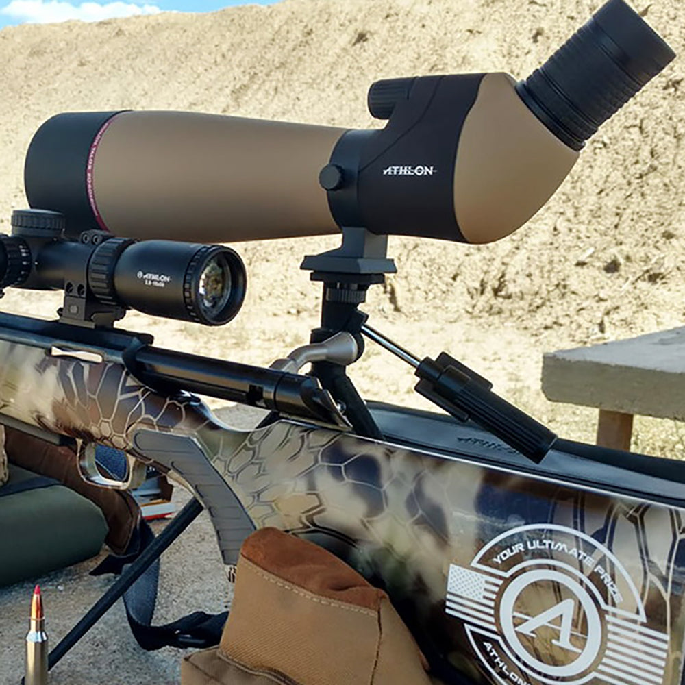 Athlon Optics Spotting Scope for Rifle Hunting and Bird Watching (Open Box)
