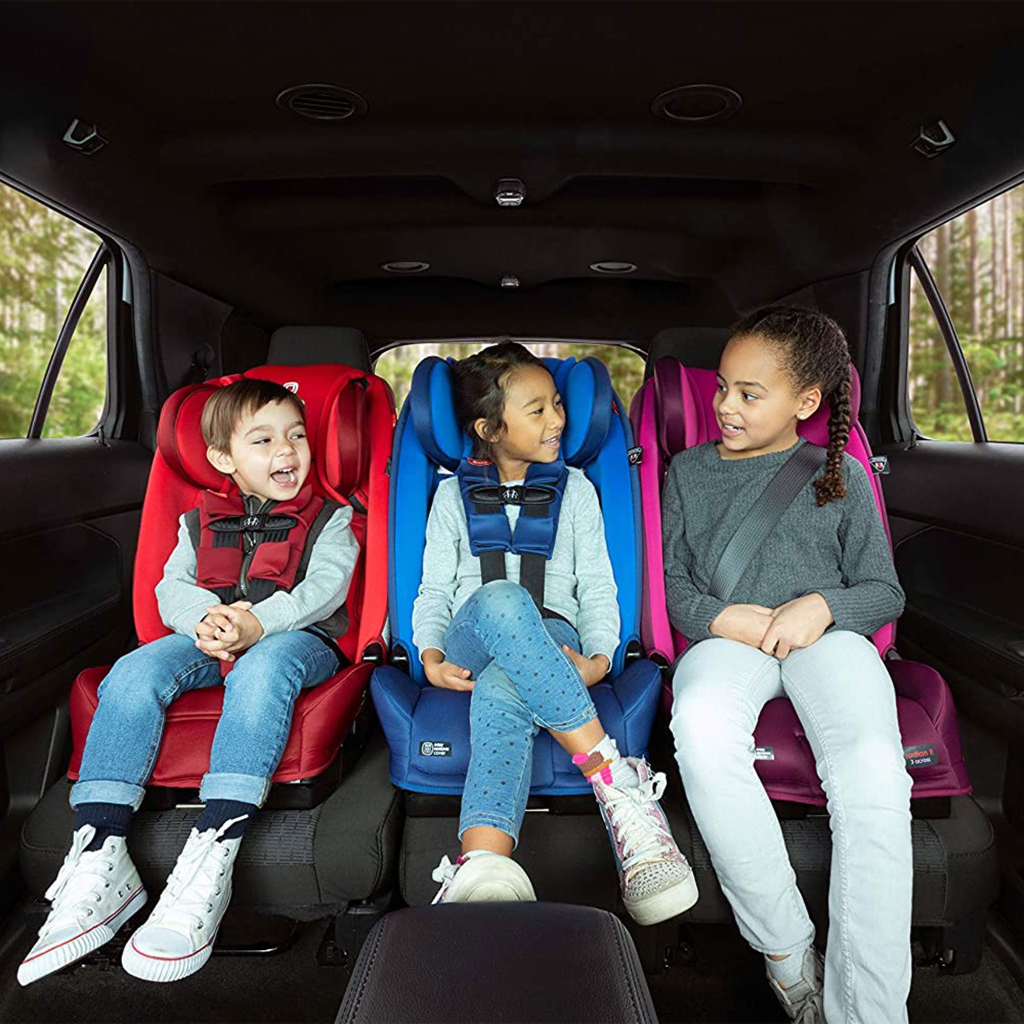 Diono Radian 3RXT Slim Fit Steel Core 4 in 1 Convertible Car Seat, Gray Slate