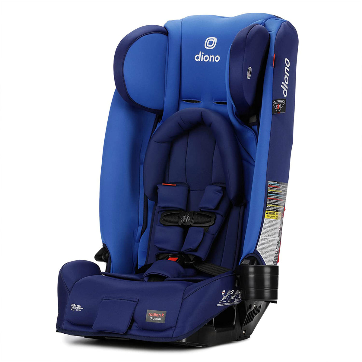 Diono Radian 3RX Slim Fit Steel Core 3 in 1 Convertible Safe Car Seat, Blue Sky - VMInnovations
