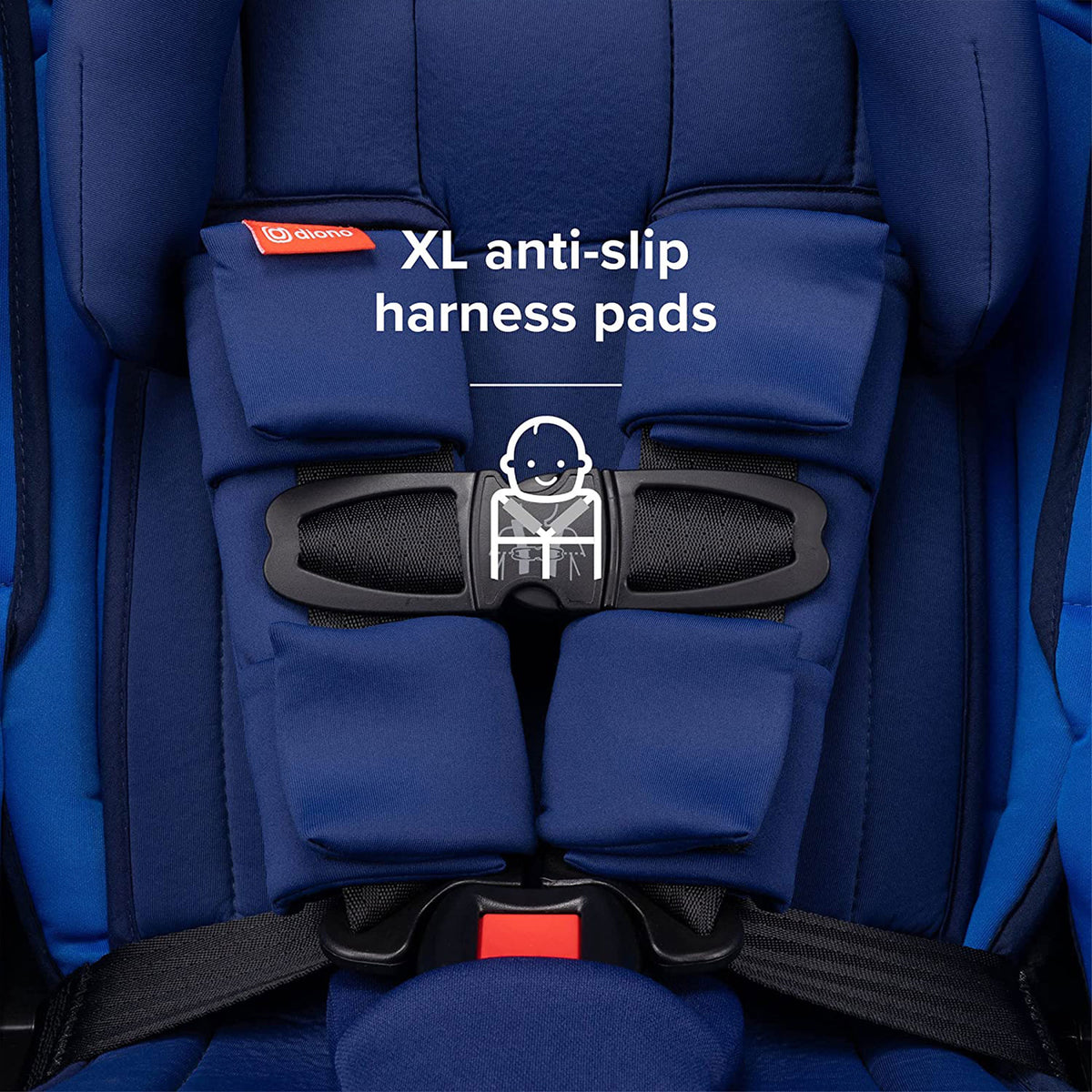 Diono Radian 3RX Slim Fit Steel Core 3 in 1 Convertible Safe Car Seat, Blue Sky - VMInnovations