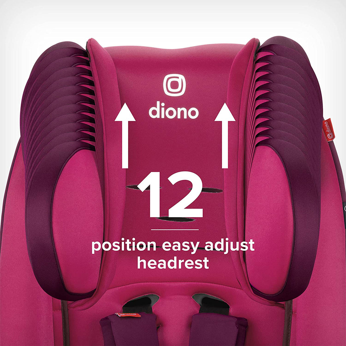 Diono Radian 3RX Slim Fit Steel Core 3 in 1 Convertible Car Seat, Purple Plum - VMInnovations