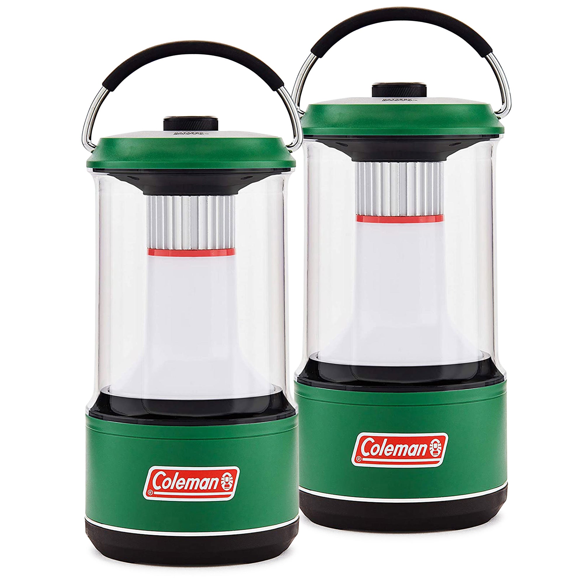 Coleman 1000 Lumens LED Outdoor Camping Light Lantern with BatteryGuard (2 Pack) - VMInnovations