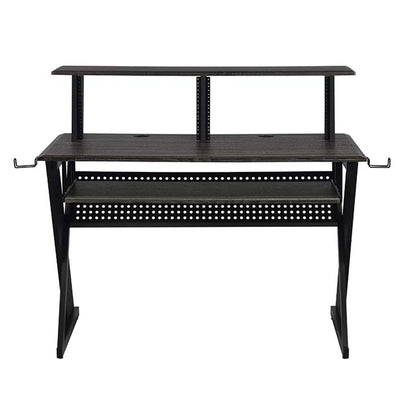 Acme Furniture Annette Studio Music Desk with Keyboard Tray in Black Finish