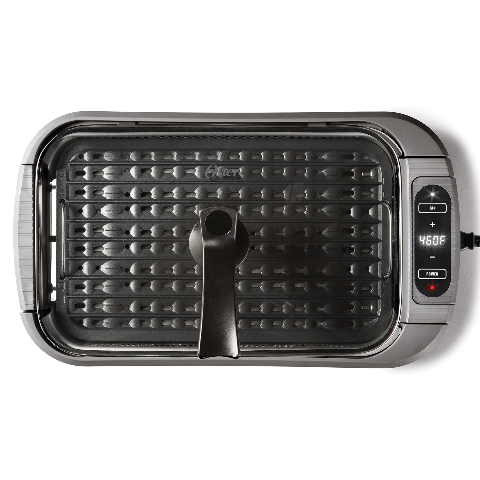 Oster DiamondForce Electric Nonstick Smokeless Countertop Grill w/Lid (Used) - VMInnovations
