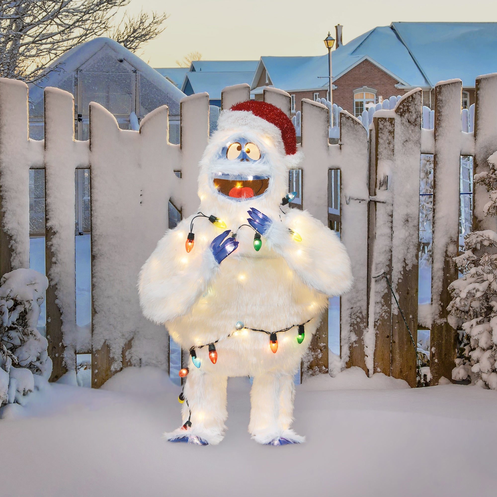 ProductWorks 48" Bumble 3D LED Pre-Lit Holiday Decor w/Light Strand (Open Box) - VMInnovations