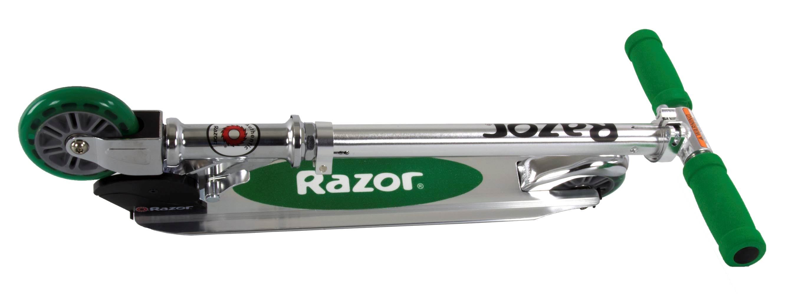 Razor A2 Aluminum Kick Scooter Boys/Girls (Green) | 13003A-GR - Used