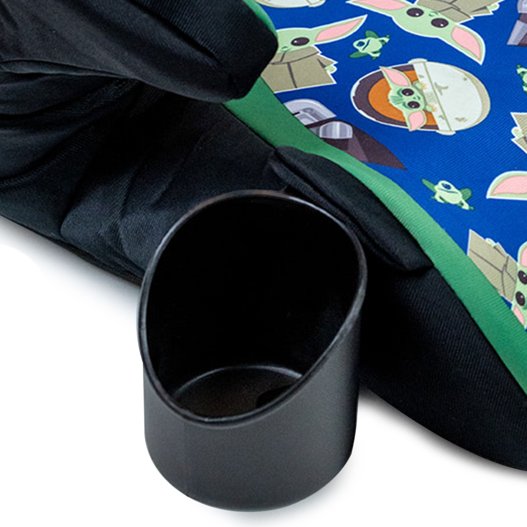 KidsEmbrace KE-4801GGU Baby Yoda, Mandalorian, Grogu Backless Booster Car Seat - VMInnovations