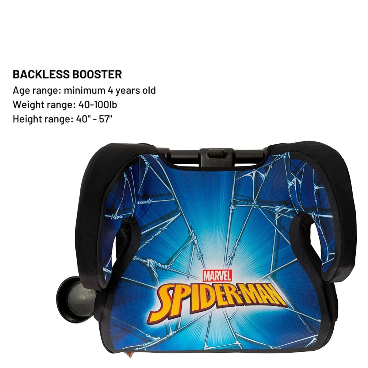 KidsEmbrace Marvel Spider-Man High Position Back Toddler Convertible Car Seat - VMInnovations