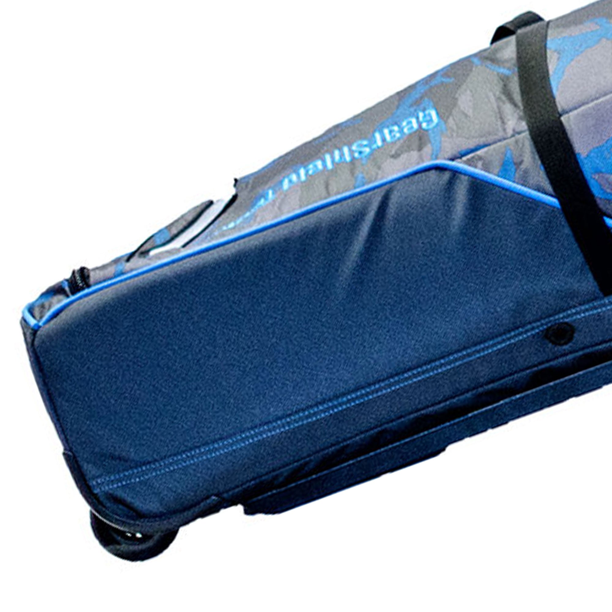 Sportube Wheeled Padded 3 Pair Ski Shield/2 Snowboard Bag, Camo Blue (Open Box) - VMInnovations