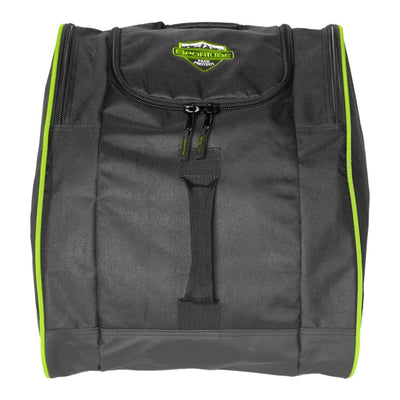 Sportube Traveler 50 Liter Padded Ski Boot & Gear Backpack Bag, Green/Black