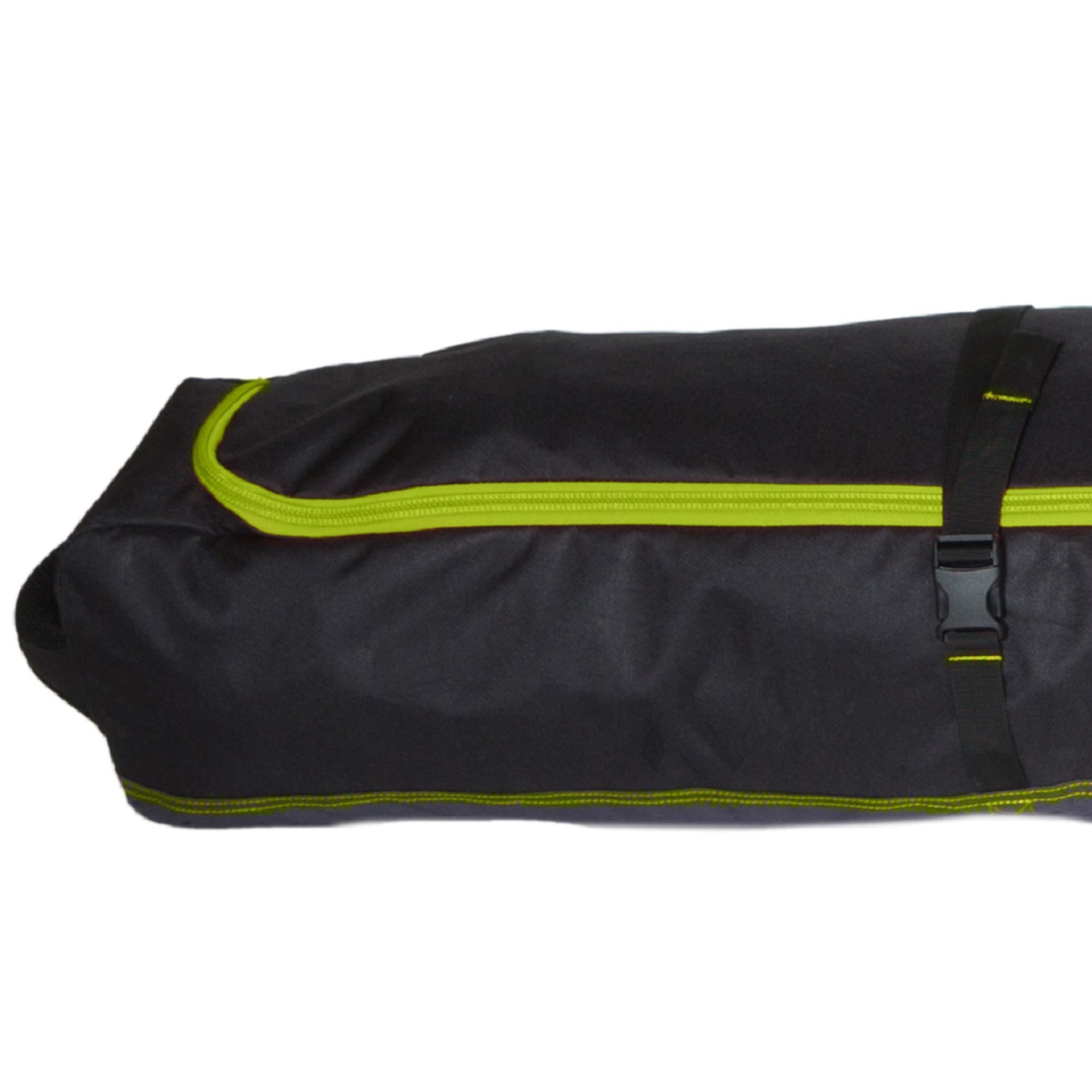 Sportube Traveler Padded 6' Single Pair Ski & Pole Luggage Bag, Blk/Green (Used) - VMInnovations