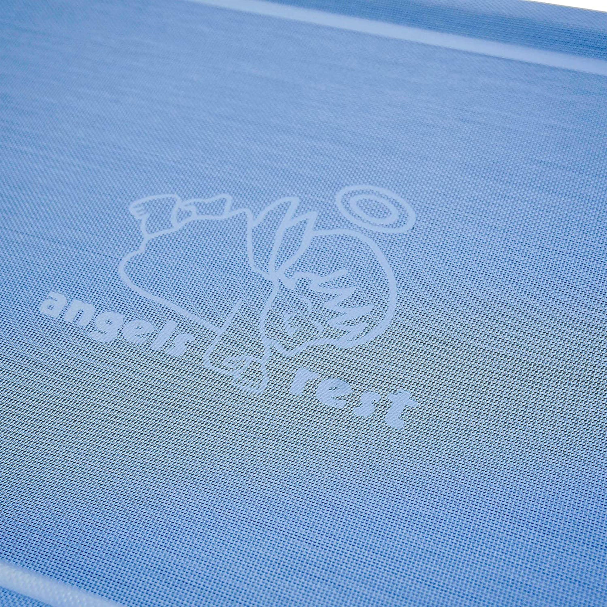 Angeles SpaceLine Toddler Portable Nap Cots for Kids, Wedgewood Blue (4 Pack)