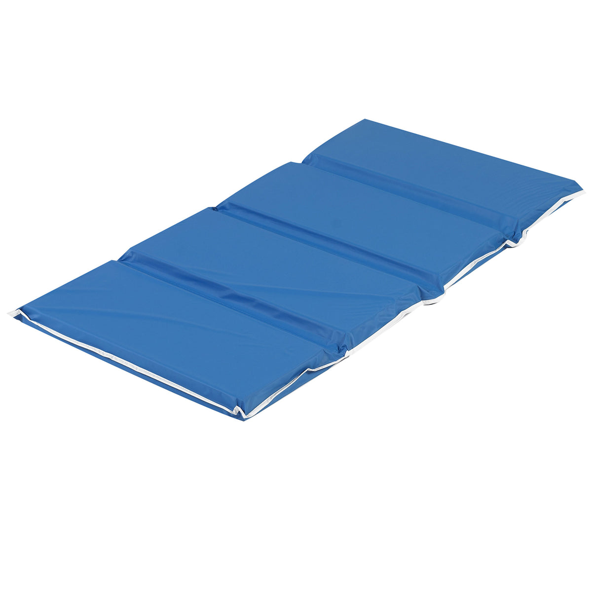 Children's Factory 2 Inch Tough Duty Daycare Folding Rest Mat, Blue (5 Pack) - VMInnovations