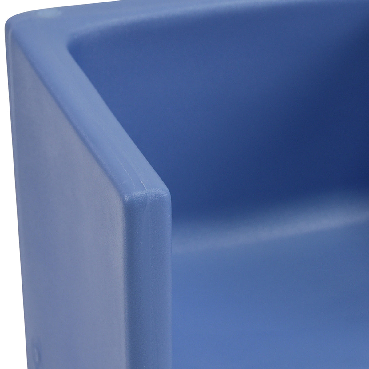Children's Factory Indoor Outdoor Kids Cube Chair For Classroom, Sky Blue - VMInnovations