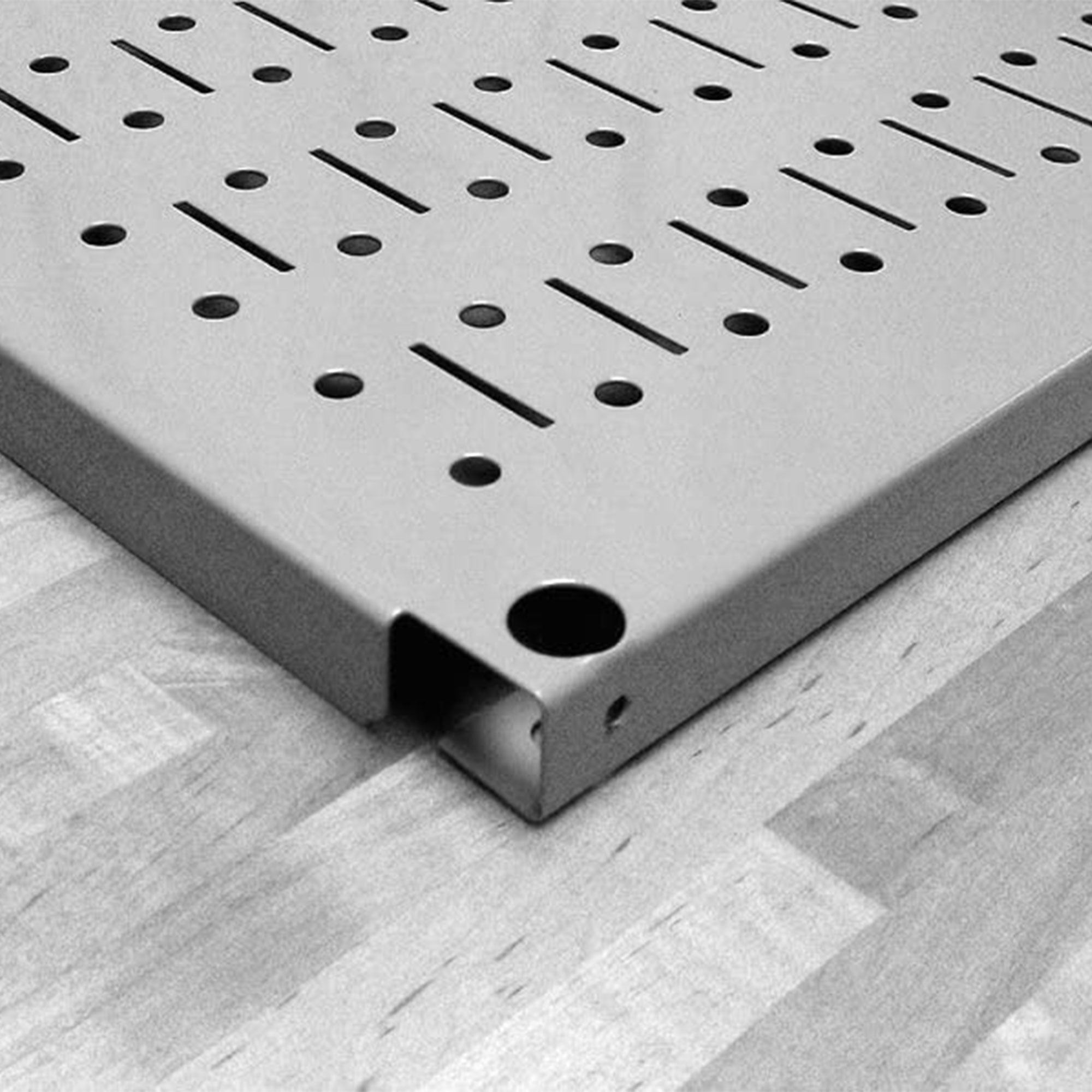 32" x 16" Horizontal Pegboard Garage Tool Organizer, Gray (3 Pack) (Open Box) - VMInnovations