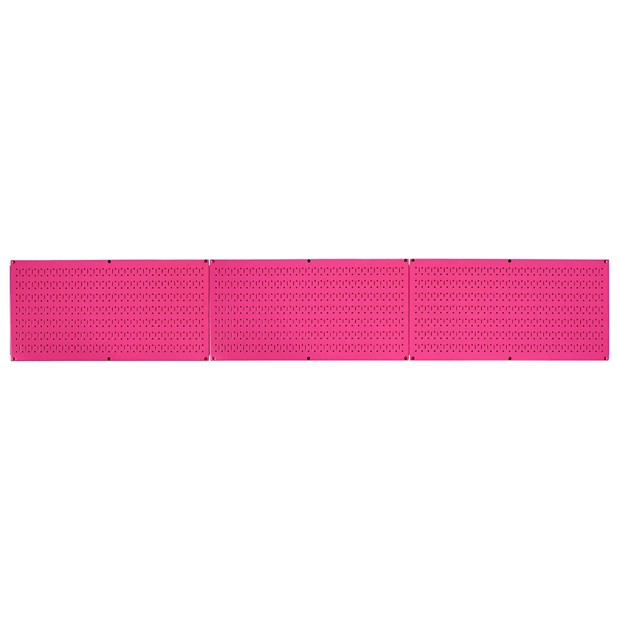 Wall Control 32"x16" Horizontal Pegboard Tool Organizer, Pink (3Pk) (Open Box)