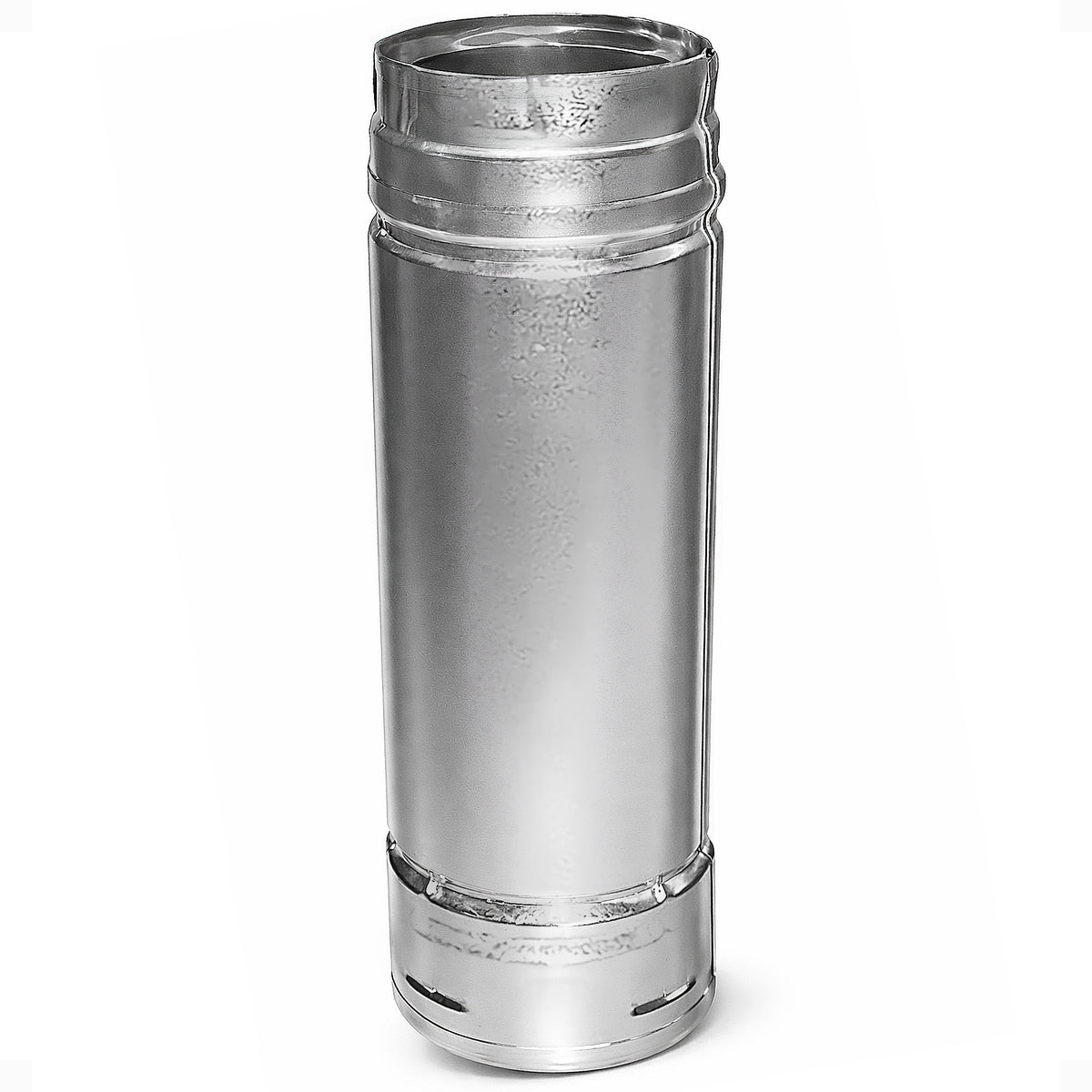DuraVent PelletVent 36" L x 3" D Double Wall Straight Steel Stove Pipe(Open Box)