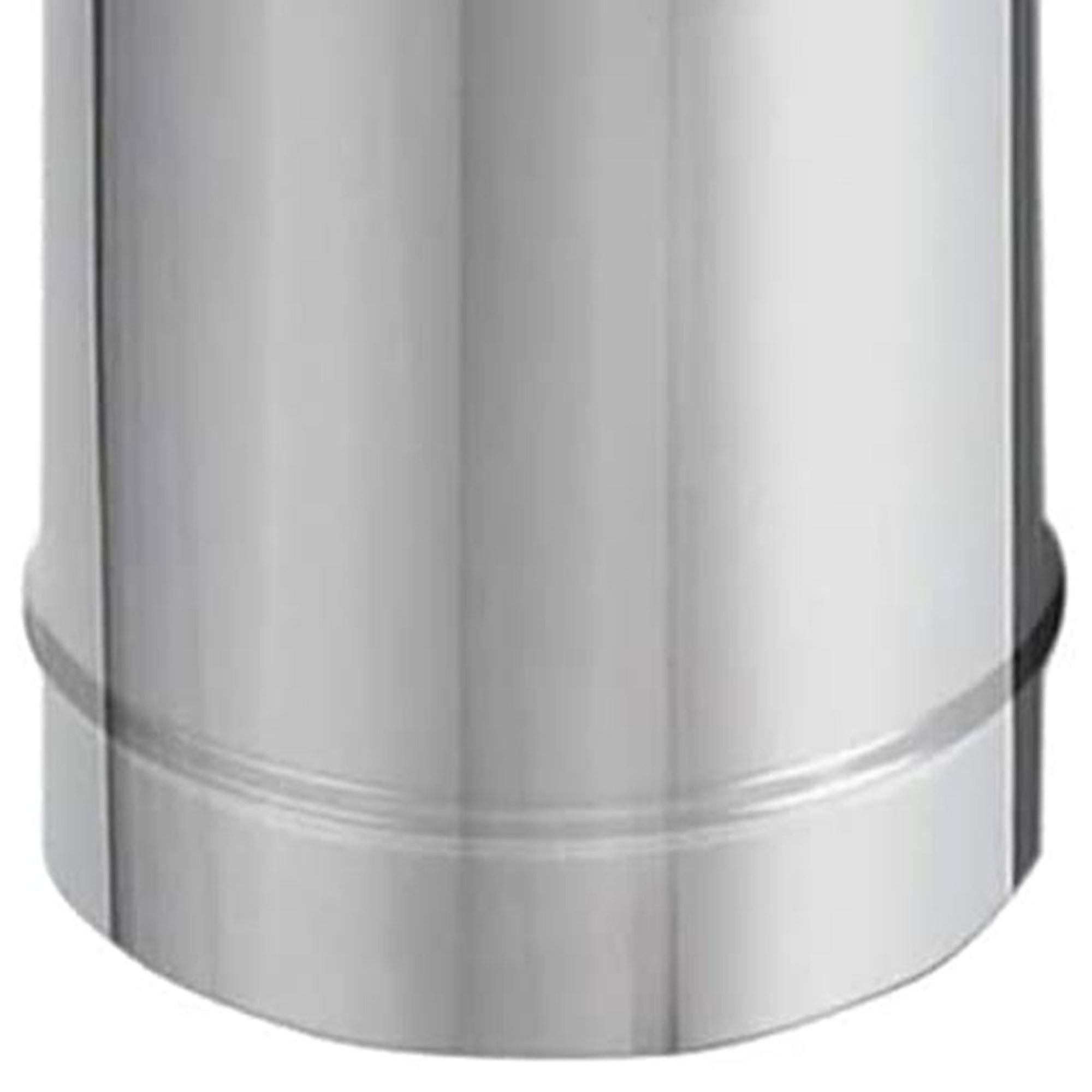 DuraVent DuraBlack 24"x8" Diameter Single Wall Stainless Steel Stove Pipe (Used) - VMInnovations