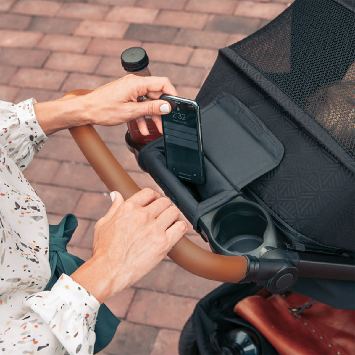 Chicco Bravo Primo Trio Quick-Fold Stroller Travel System, Springhill/Black - VMInnovations