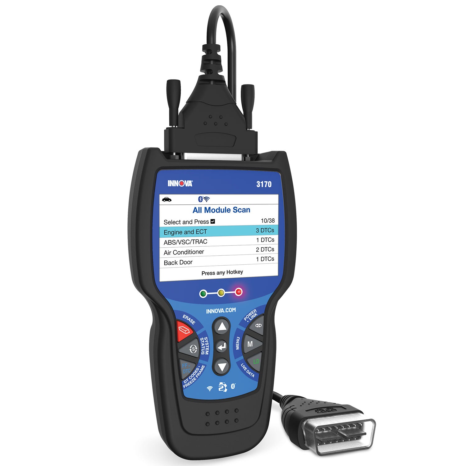 INNOVA 3170RS FixAssist Bluetooth Code Reader Vehicle Diagnostic Scanner Tool