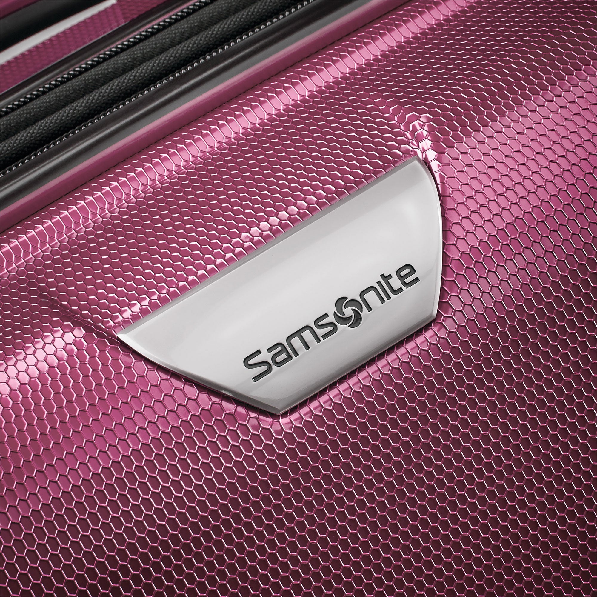 SWERV DLX 21" Hardside Lightweight Spinner Luggage, Solar Rose (Open Box) - VMInnovations