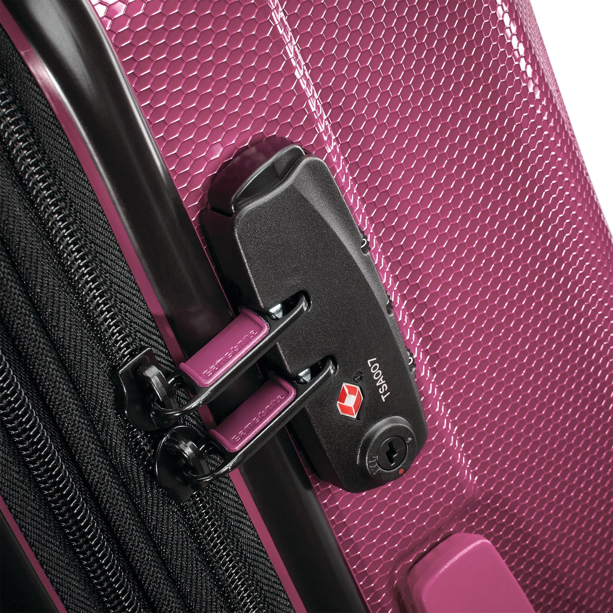 SWERV DLX 21" Hardside Lightweight Spinner Luggage, Solar Rose (Open Box) - VMInnovations