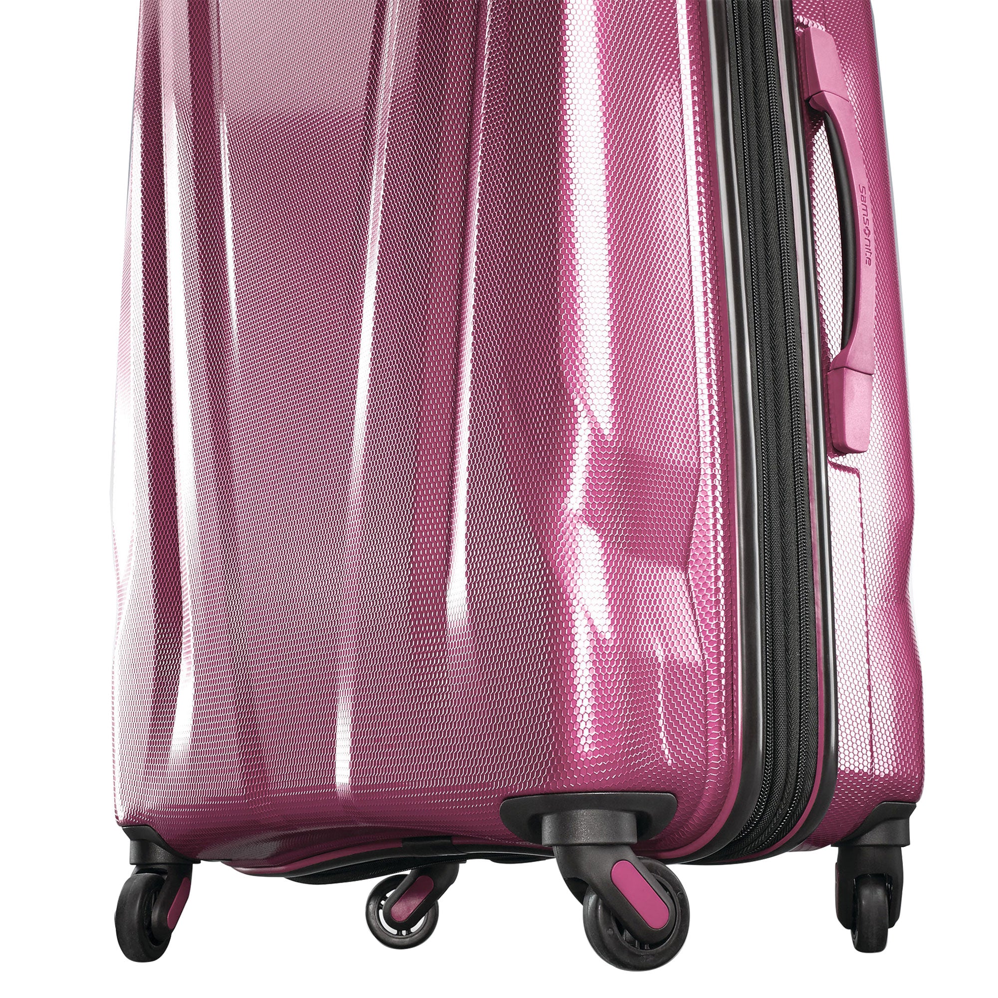 SWERV DLX 21" Hardside Lightweight Spinner Luggage, Solar Rose (Open Box) - VMInnovations