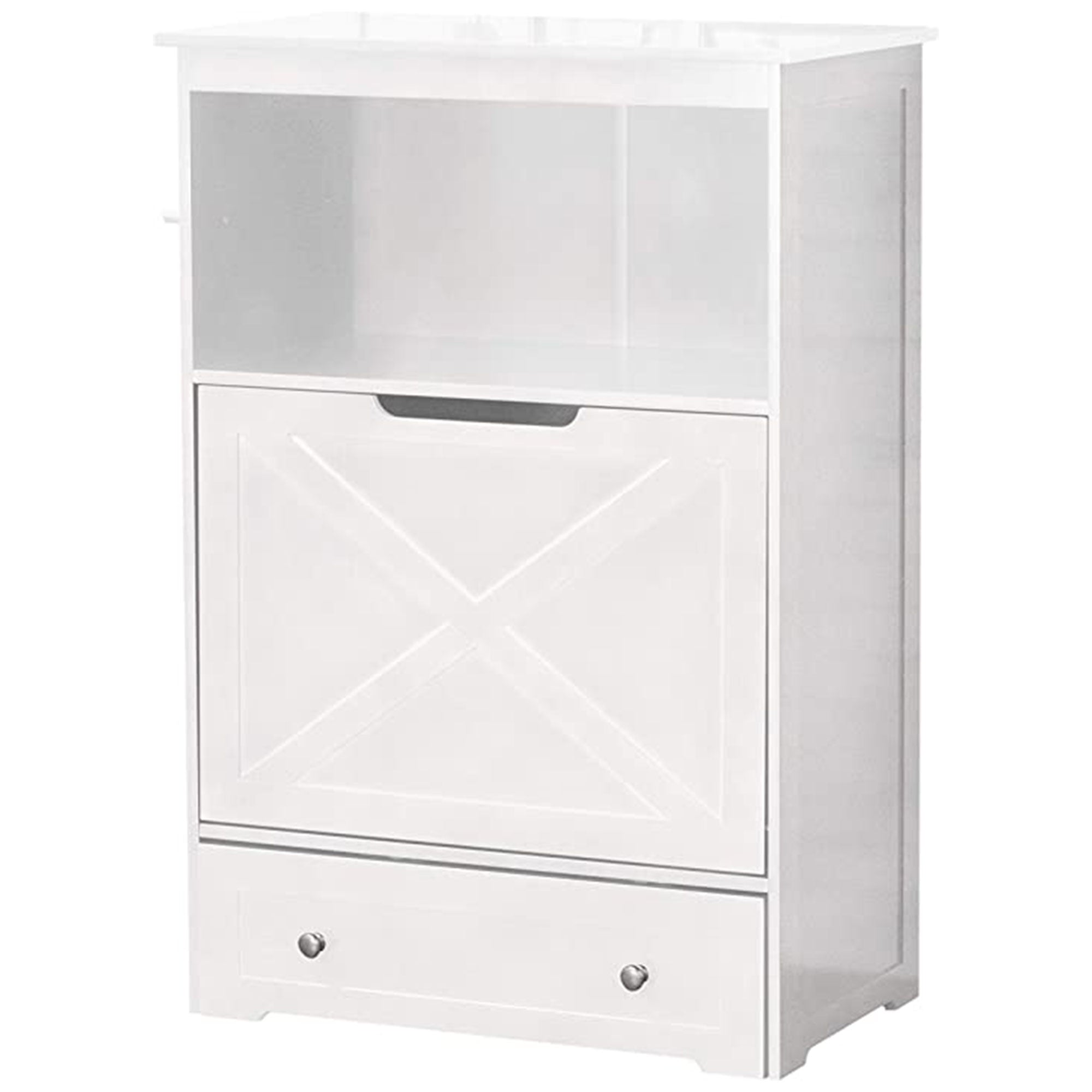 Merry Products Cat Washroom Bench Box and Zoovilla Pet Feeder Large Storage Bin - VMInnovations