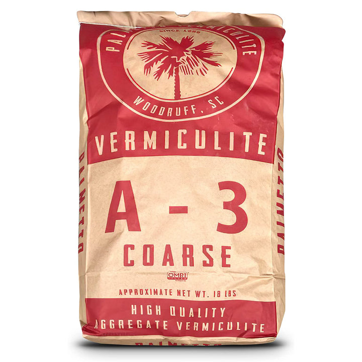 Palmetto 4 Cubic Foot Organic Grade 3 Coarse Vermiculite Planting Soil Additive - VMInnovations