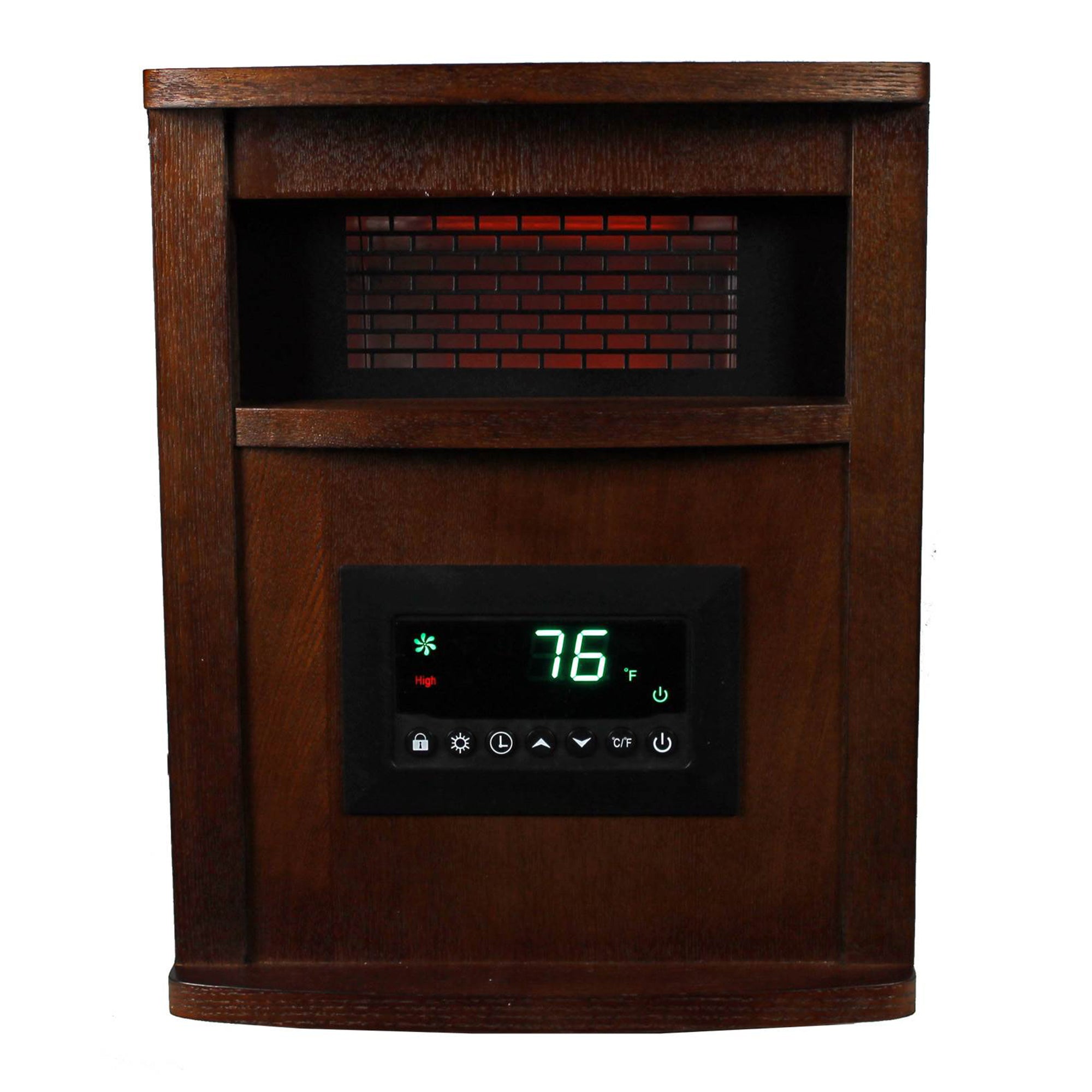 LifeSmart LifePro 6 Element 1500W Electric Infrared Quartz Space Heater (4 Pack)