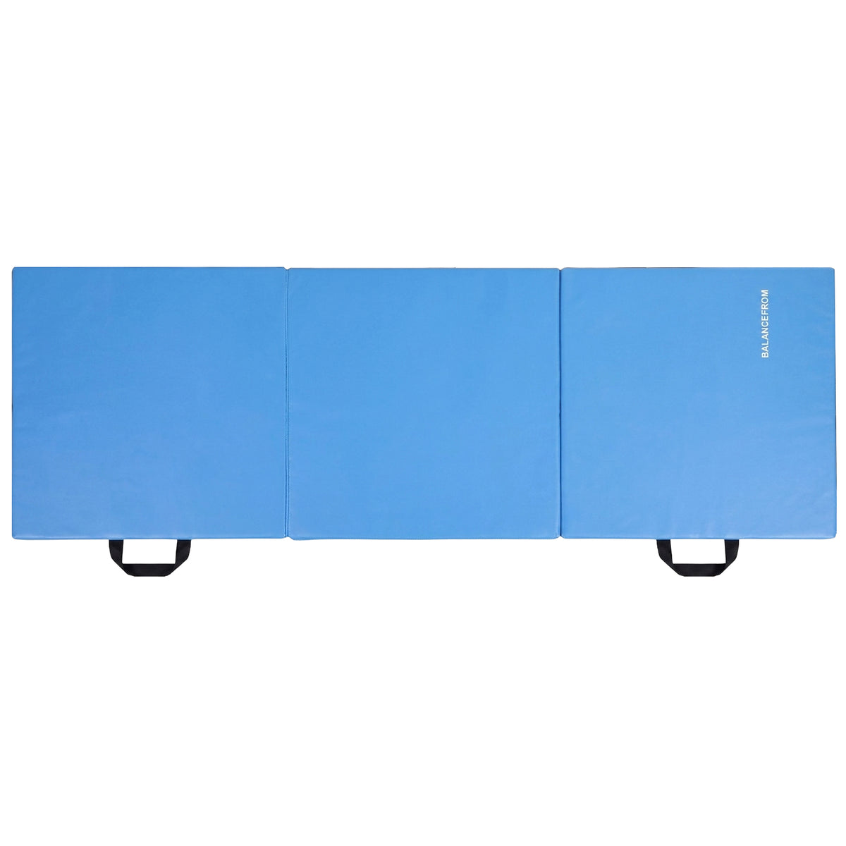 BalanceFrom Fitness GoGym 6x2ft Folding 3 Panel Exercise Mat with Handles (Used)